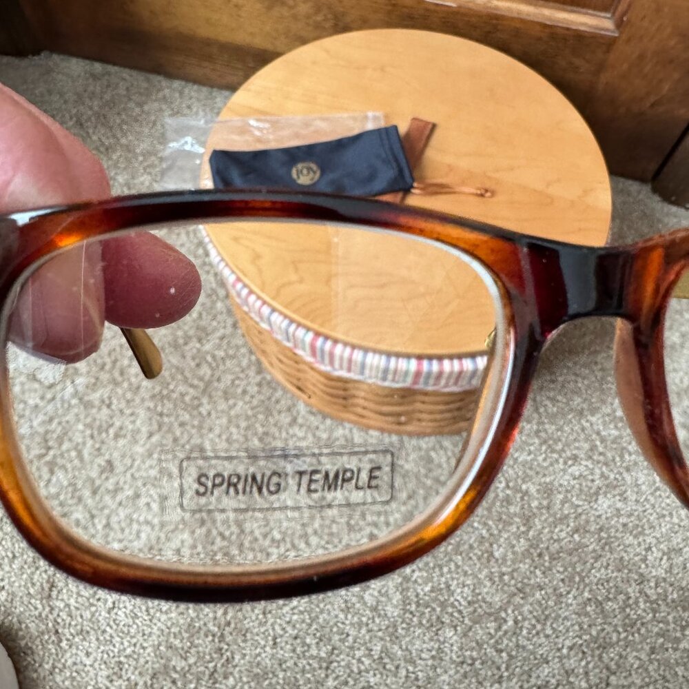 NWOT Joy Mangano #1 Tortoiseshell Framed +1.50 Reading Glasses - Picture 4 of 7